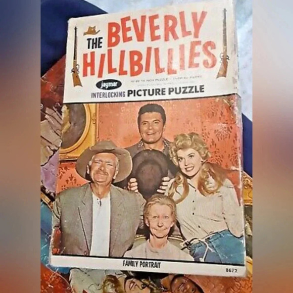 "Vintage 1963 Beverly Hillbillies Jigsaw Puzzle 60+ Pieces" Complete in Frame - Picture 4 of 9